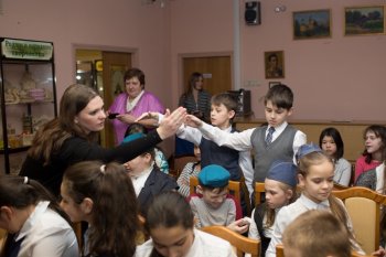 Исторический экскурс в здании библиотеки № 160. Тема мероприятия посвящена «Обороне Москвы».
