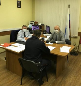 Председатель Общественного совета при УВД по ЮАО Харис Ильясов посетил ОМВД России по району Бирюлево Восточное