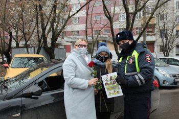 В День матери Госавтоинспекторы Южного округа Москвы обратились к мамам-автолюбителям