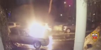 Полицейскими УВД юга столицы задержан подозреваемый в умышленном повреждении автомобиля