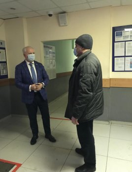 Председатель Общественного совета при УВД по ЮАО посетил Отдел МВД России по району Бирюлево Восточное г. Москвы