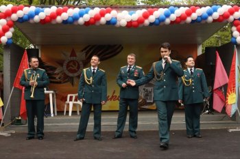 Праздничный концерт в районе Бирюлево Западное, посвящённый Дню Победы